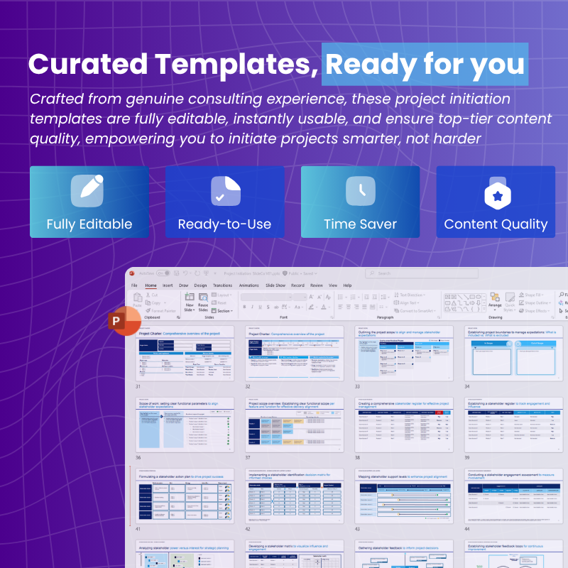 Project Initiation Templates